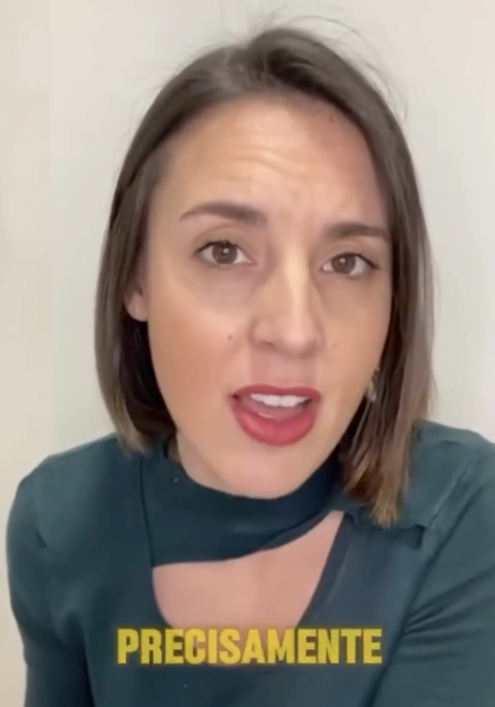 Irene Montero pide legalizar a medio millón de inmigrantes pero dice que no vayan a su chalet