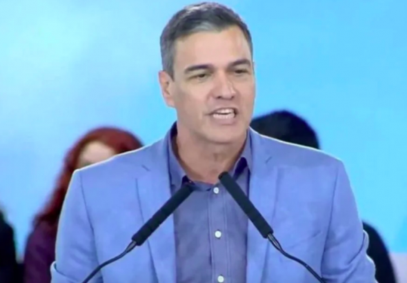 Los ataques de Pedro Sánchez contra Miei y contra la cumbre de VOX