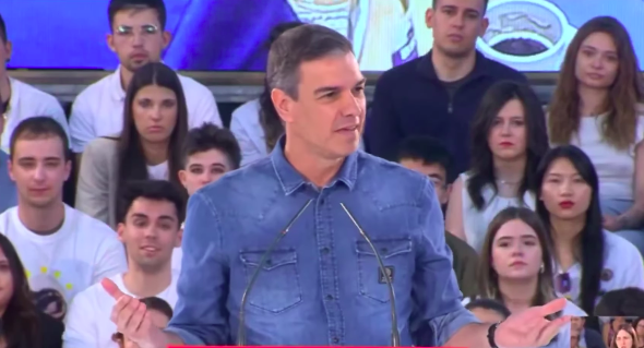 Pedro Sánchez y sus duras palabras contra Santiago Abascal