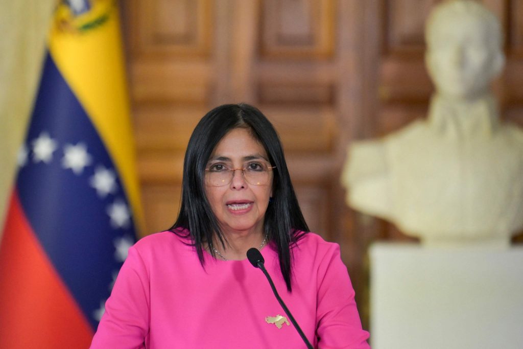 La presidente de Venezuela Delcy Rodríguez pide viajar a Estados Unidos